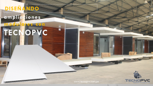 Construcción techos y paredes de PVC